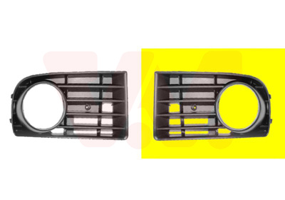 Ventilation Grille, bumper - 5894593 VAN WEZEL