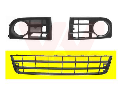 Ventilation Grille, bumper - 5894599 VAN WEZEL