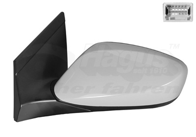 Specchio retrovisore esterno - 8244807 VAN WEZEL