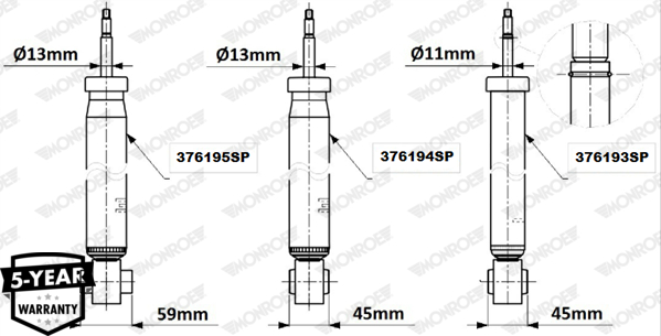 Shock Absorber - 376194SP MONROE
