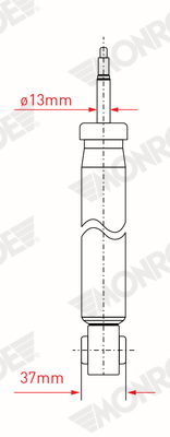 Shock Absorber - G1057 MONROE