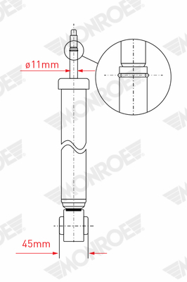 Shock Absorber - G1220 MONROE