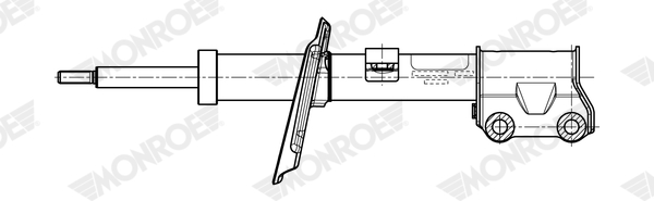 Ammortizzatore - G7993 MONROE