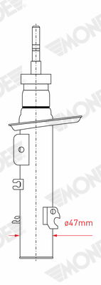 Ammortizzatore - G8098 MONROE
