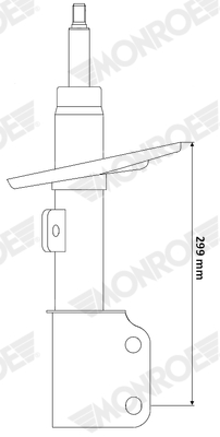 Shock Absorber - G8658 MONROE