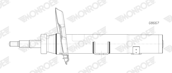 Shock Absorber - G8667 MONROE