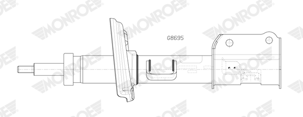 Shock Absorber - G8695 MONROE