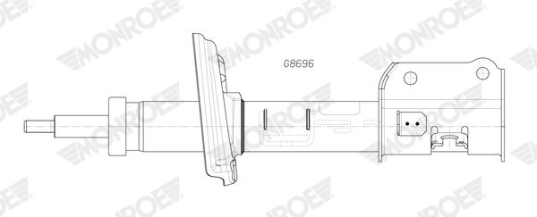 Shock Absorber - G8696 MONROE