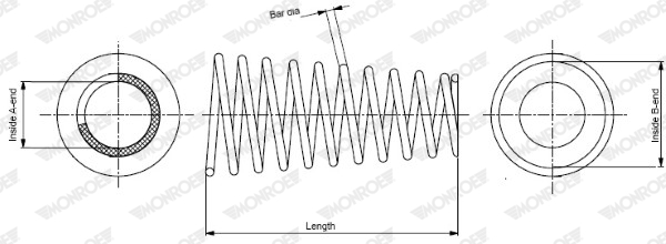 Coil Spring - SP3112 MONROE