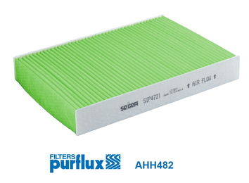 Filtro, Aria abitacolo - AHH482 PURFLUX