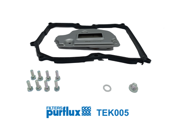 Hydraulic Filter Set, automatic transmission - TEK005 PURFLUX