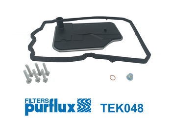 Hydraulic Filter Set, automatic transmission - TEK048 PURFLUX