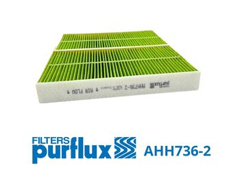 Filter, interior air - AHH736-2 PURFLUX