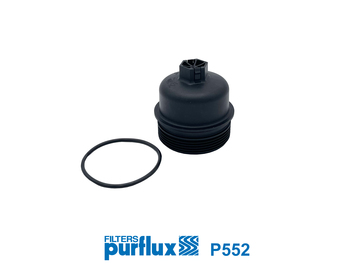 Крышка, корпус масляного фильтра - P552 PURFLUX
