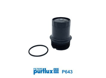 Calotta, Carter filtro olio - P643 PURFLUX