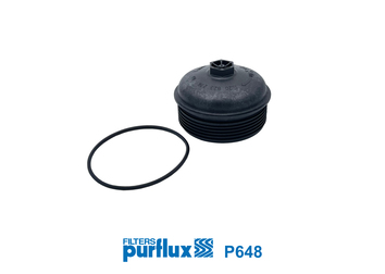 Calotta, Carter filtro olio - P648 PURFLUX