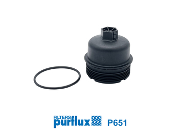dangtis, alyvos filtro korpusas - P651 PURFLUX