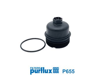 dangtis, alyvos filtro korpusas - P655 PURFLUX