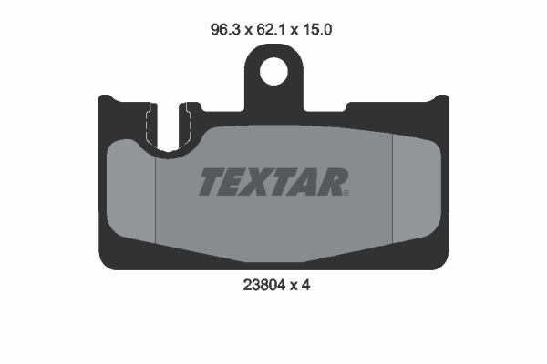 Kit pastiglie freno, Freno a disco - 2380401 TEXTAR
