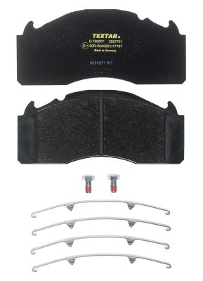Kit pastiglie freno, Freno a disco - 2927701 TEXTAR