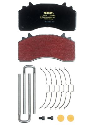 Brake Pad Set, disc brake - 2927901 TEXTAR