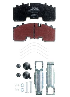 Kit pastiglie freno, Freno a disco - 2930601 TEXTAR