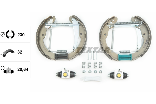Bremsbackensatz - 84052402 TEXTAR