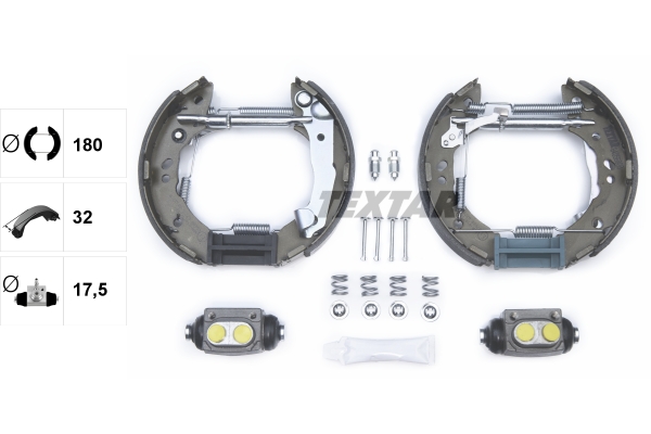 Bremsbackensatz - 84056800 TEXTAR