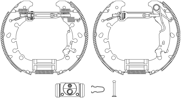 Brake Shoe Set - 84065300 TEXTAR