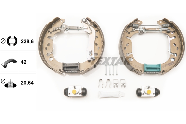 Bremsbackensatz - 84065400 TEXTAR
