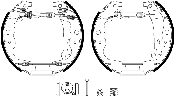 Brake Shoe Set - 84069300 TEXTAR