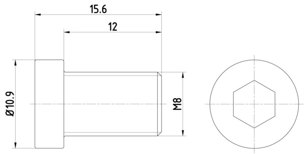 Bolt, brake disc - TPM0009 TEXTAR