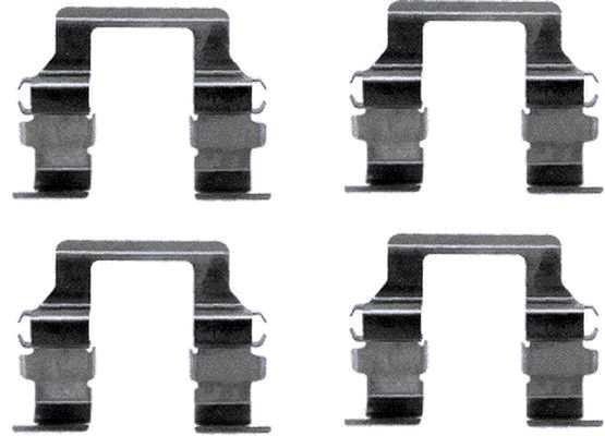 Accessory Kit, disc brake pad - 82031400 TEXTAR