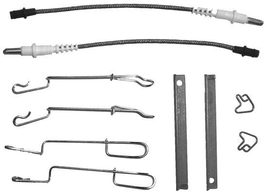 Accessory Kit, disc brake pad - 82055600 TEXTAR
