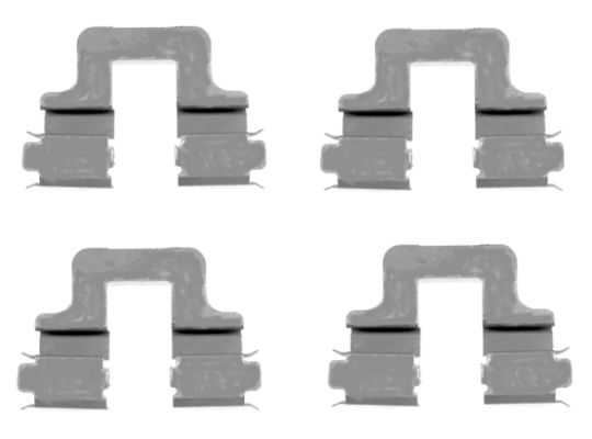 Accessory Kit, disc brake pad - 82509000 TEXTAR