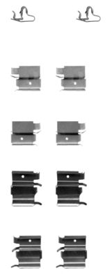 Accessory Kit, disc brake pad - 82509500 TEXTAR