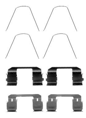 Kit accessori, Pastiglia freno - 82512400 TEXTAR