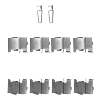 Kit accessori, Pastiglia freno - 82513100 TEXTAR