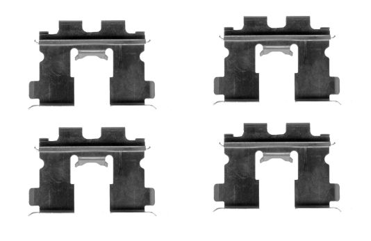Kit accessori, Pastiglia freno - 82519200 TEXTAR