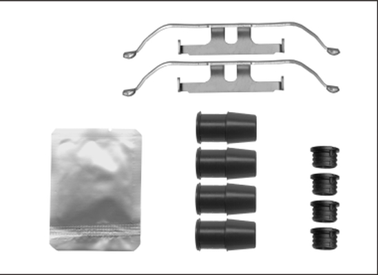 Accessory Kit, brake caliper - 82540200 TEXTAR