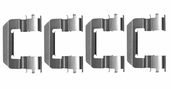 Accessory Kit, disc brake pad - 82541100 TEXTAR