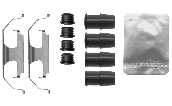Accessory Kit, brake caliper - 82541500 TEXTAR