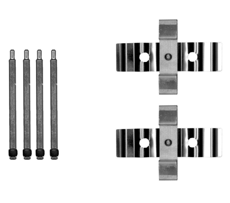 Accessory Kit, disc brake pad - 82543300 TEXTAR