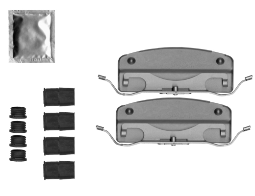 Kit accessori, Pinza freno - 82544100 TEXTAR