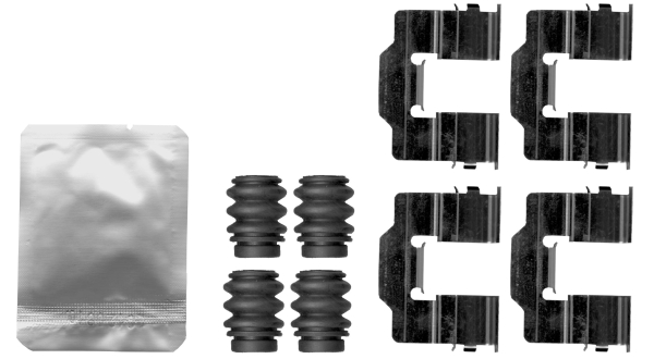 Kit accessori, Pastiglia freno - 82547100 TEXTAR