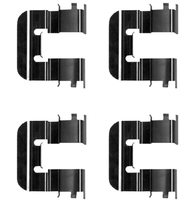 Accessory Kit, disc brake pad - 82548200 TEXTAR