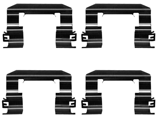 Accessory Kit, disc brake pad - 82550200 TEXTAR