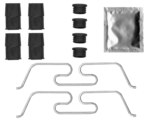 Accessory Kit, brake caliper - 82551100 TEXTAR