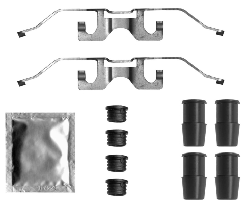 Accessory Kit, brake caliper - 82551500 TEXTAR