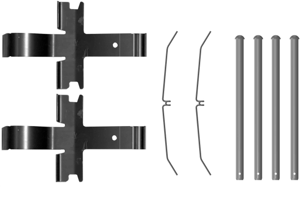 Accessory Kit, disc brake pad - 82552400 TEXTAR